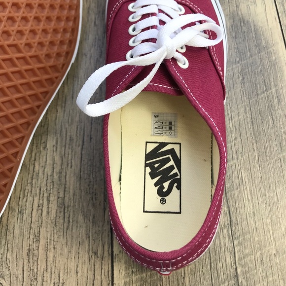 NWT VANS AUTHENTIC Dry Rose🌹True White W AUTHENT - Picture 6 of 8